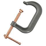 C-Clamp, Drop Forged, Sliding Pin Handle, 3-1/4" Throat Depth, 4" OAL redirect to product page