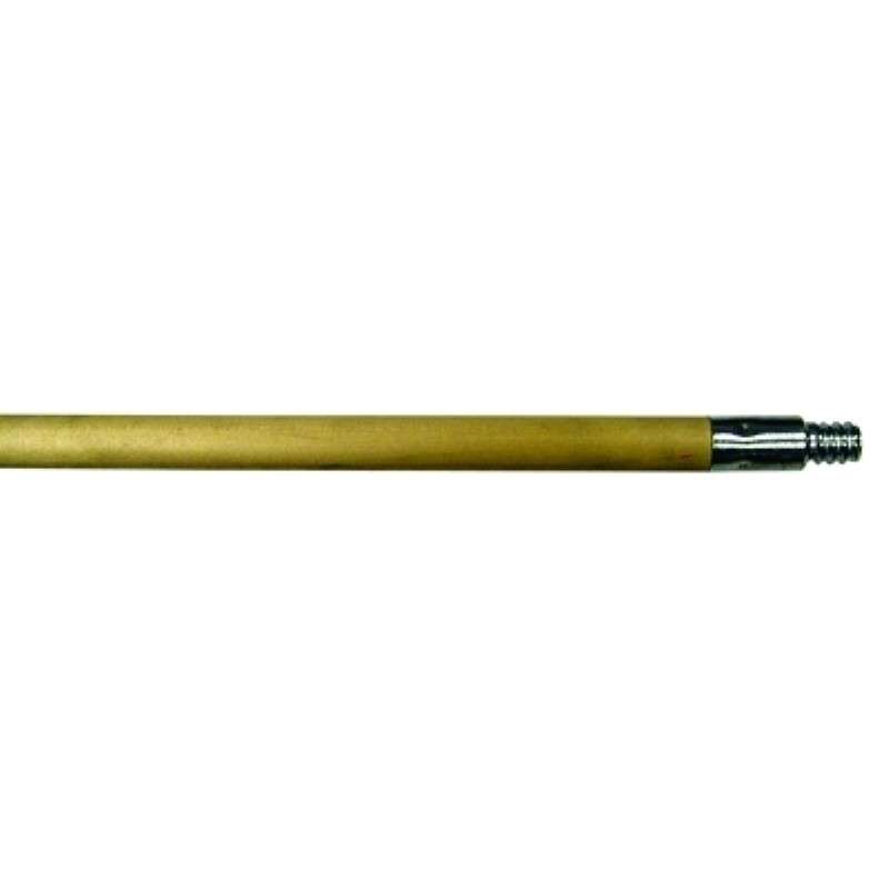 Handle, Wooden Broom, Hardwood w/Metal Tip, 60" L x 15/16" Dia