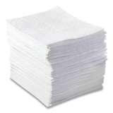 Sorbent Pad, Oil-Only, Heavyweight, Absorbs 20.5gal, 15"x17", 100 Sheets redirect to product page