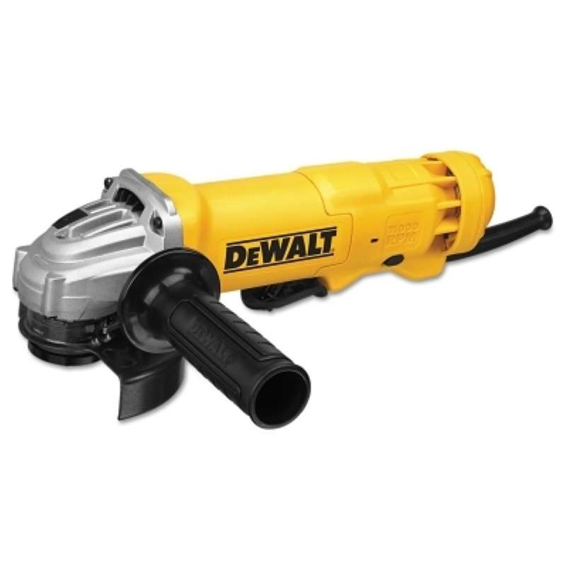 Angle Grinder, Small, Paddle Switch with No Lock-On, 11Amps, 1.8 hp, 4-1/2" Wheel Dia