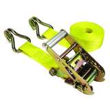 Ratchet Tie-Down, 5000 lbs Break Strength, J-Hooks, 1.75" x 15' redirect to product page
