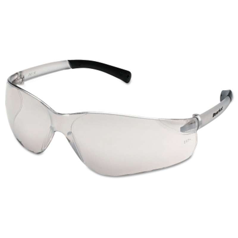 Safety Glasses, BearKat, Duramass Hard Coat, Polycarbonate, I/O Clear Mirror, Small