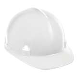 Hard Hat, 4-point Ratchet, Front Brim, White, SC-6 Series redirect to product page