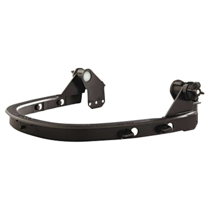 Hard Hat Adapter, Slotted, Plastic, Dialectric, Black, Model 437