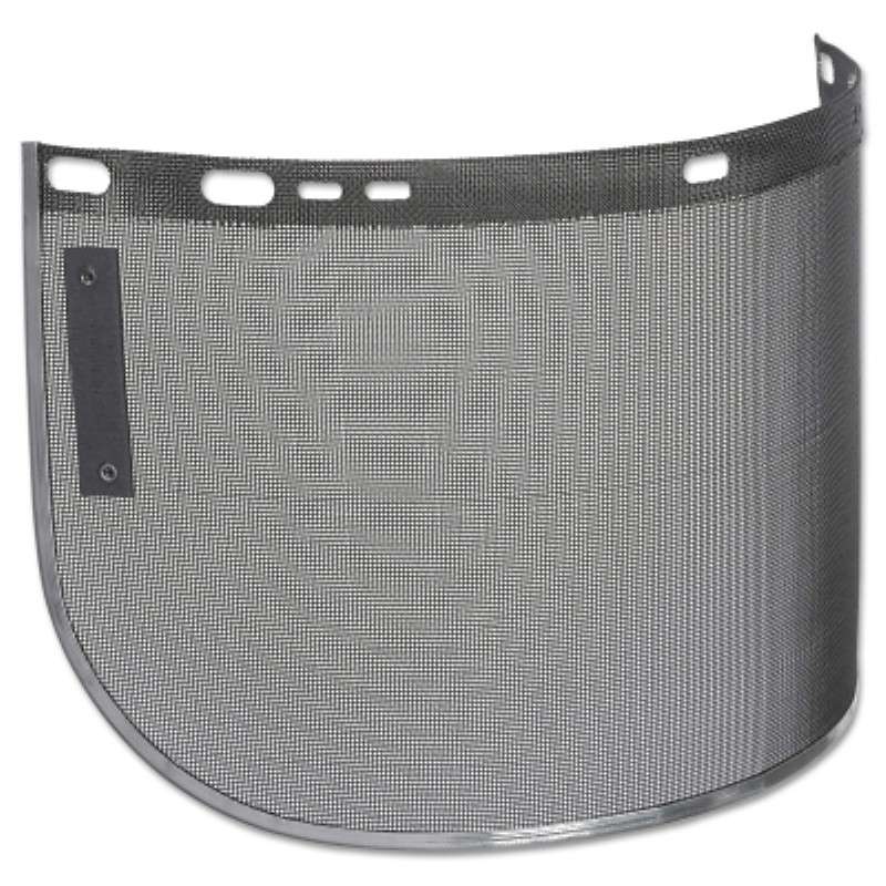 Face Shield, Wire Mesh, Shape C, 8 x 15.5 x 0.020", Bound, Uncoated