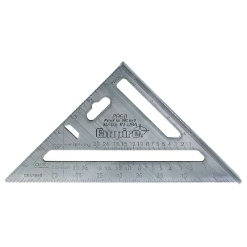 Rafter Square, Heavy Duty, Metric Graduations, 7" Blade Length