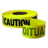 Premium Barricade Tape, "Caution/Cuidado", Yellow/Black, 3" W x 1000' L redirect to product page