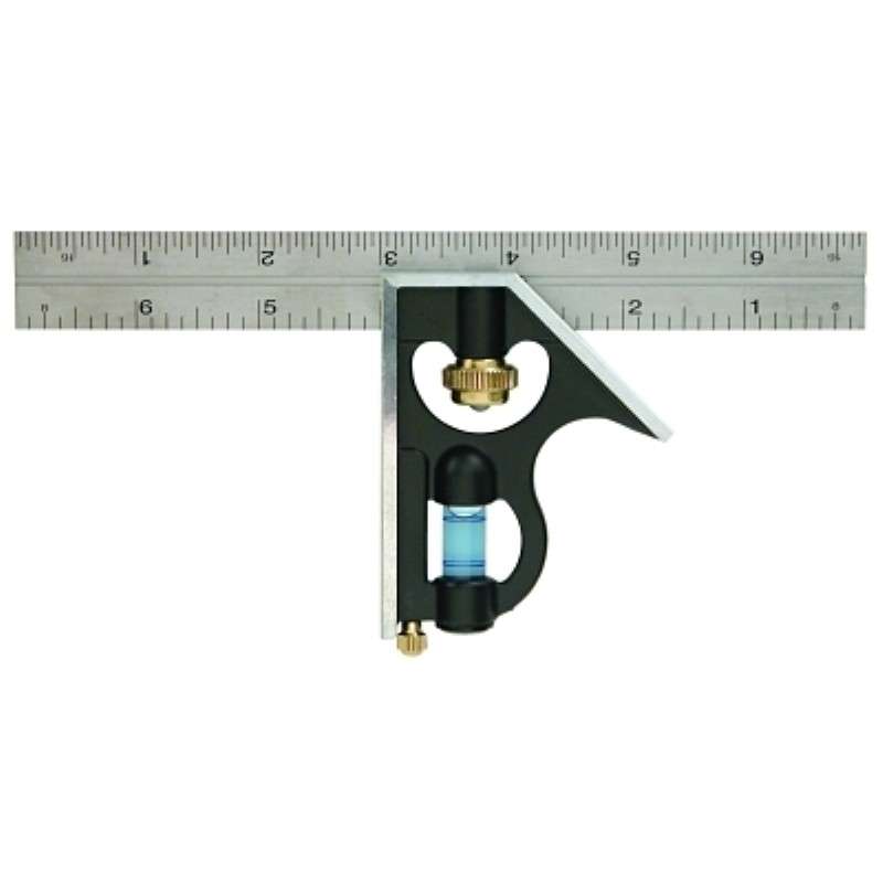 Combination Square, with Etched Blade, 6", True Blue Series
