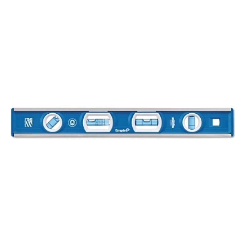 Tool Box Level, 4 Vials, 12", True Blue Series