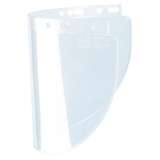 Safety Visor, Wide View, Clear, 0.060" Thickness, 16-1/2" W x 8" H redirect to product page