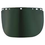 Safety Visor, Wide View, Dark Green, 0.060", 16-1/2" W x 8" H redirect to product page