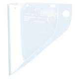 Safety Visor, Extended View, Clear, 0.060" Thickness, 19-3/4" W x 9" H redirect to product page