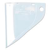 Safety Visor, Extended View, Uncoated, Clear, 0.060", 19" W x 9-3/4" H redirect to product page