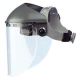 Headgear, Hard Hat, Faceshield, Black, 4" Crown, 3C Ratchet redirect to product page