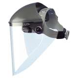 Headgear, Hard Hat, Faceshield, Black, 7" Crown, 3C Ratchet redirect to product page