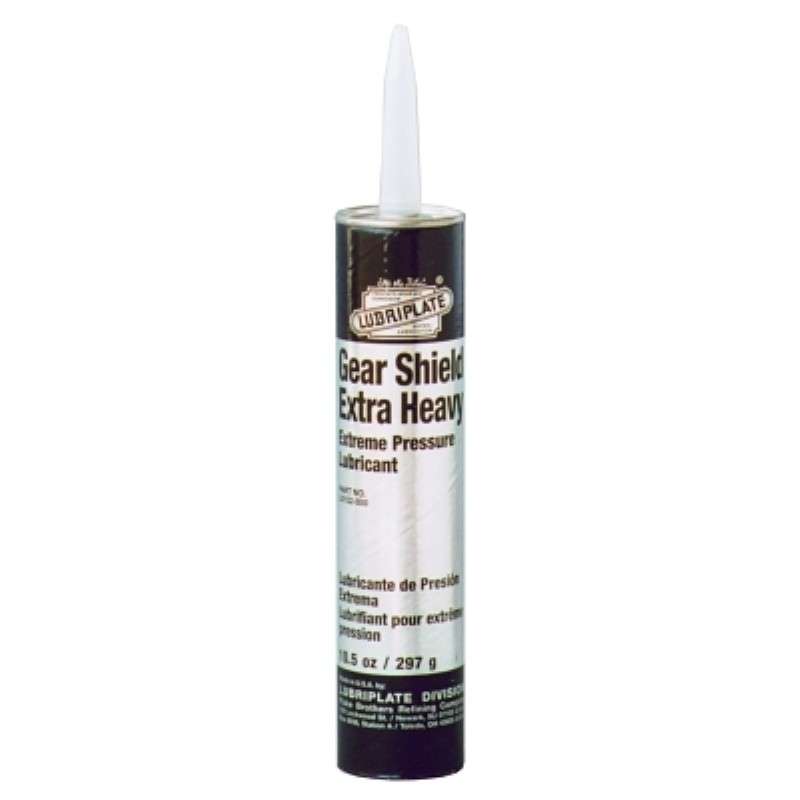 Open Gear Grease, 10.5 oz, Caulk Cartridge, Black, Gear Shield Series