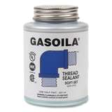 Thread Sealant, Soft-Set, Paste, 10,000 PSI, 1/2 Pint Brush Top Can redirect to product page