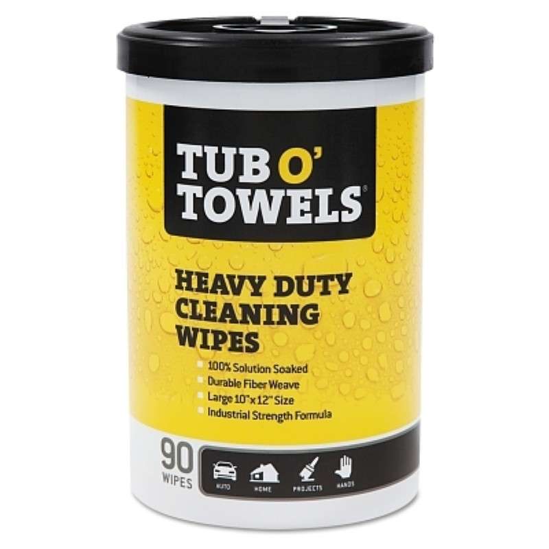 Cleaning Wipes, Heavy Duty, 90 Count