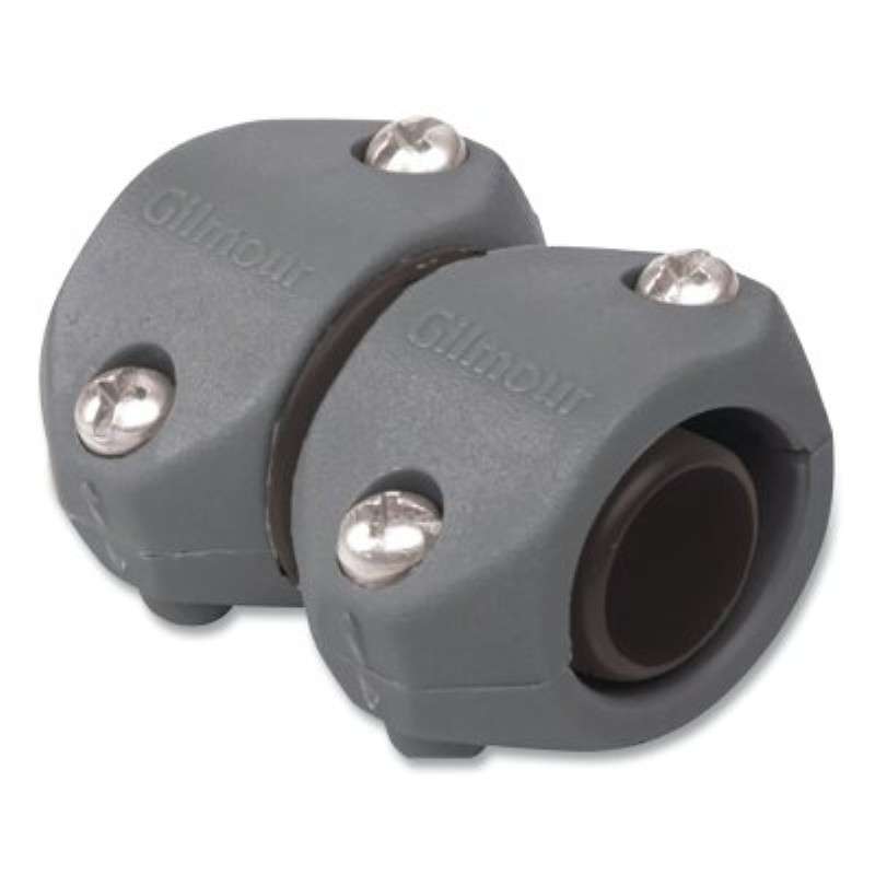 Hose Mender, Light Duty, Polymer, 1.6" L, 5/8" and 3/4"