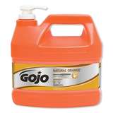 Hand Cleaner, Lotion, Smooth, Quick Acting, 1 Gallon, Pump Bottle, Natural Orange redirect to product page