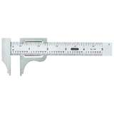 Slide Caliper, Stainless Steel, 0 to 4-Inch Range, Inside and Outside Measurement redirect to product page