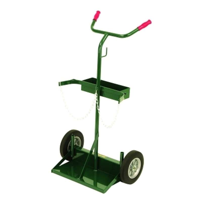 Welding Cart, Steel Frame, 10" Solid Rubber Wheels, 200 lbs. Load, 140 Series