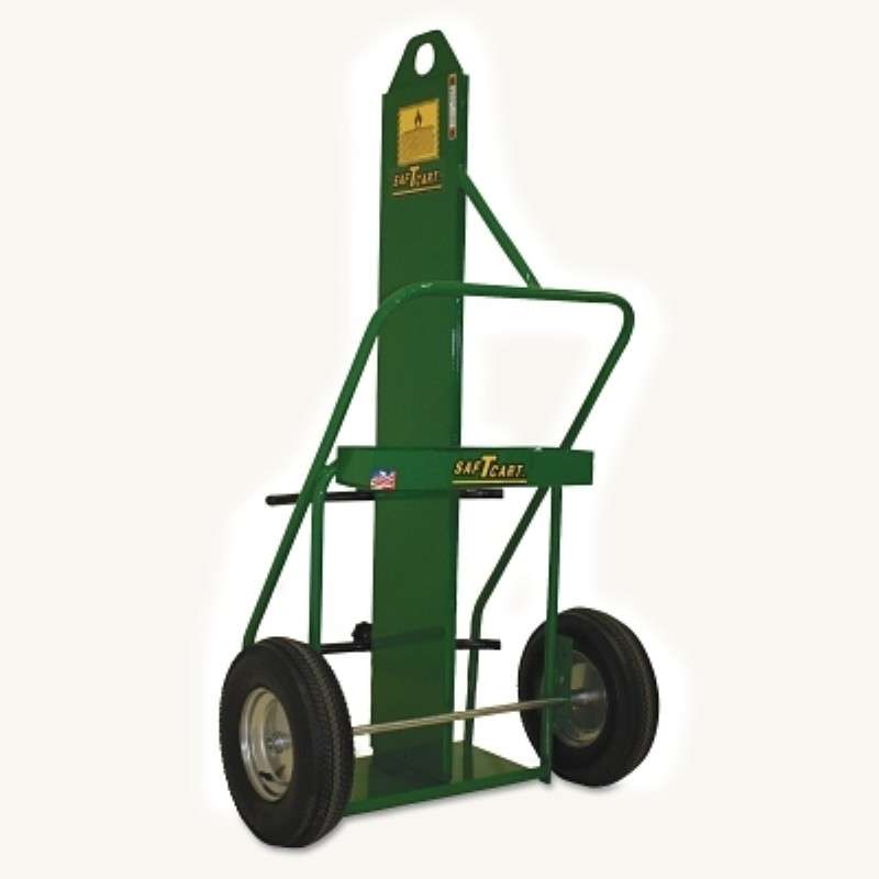 Cart, 9.5"-12.5" Cylinder Capacity, 16" Pneumatic Wheels