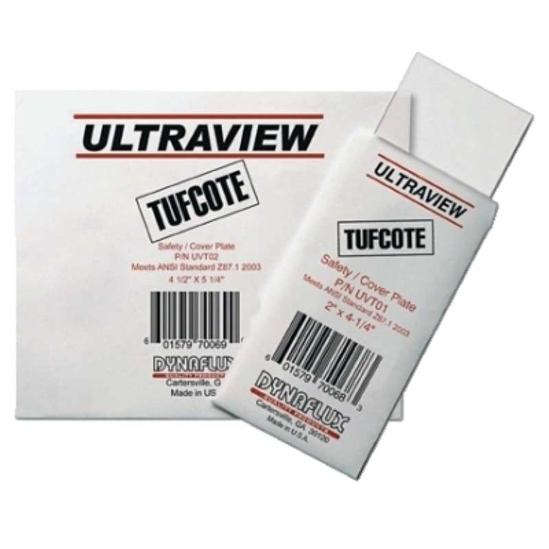 Cover Lens, Dual Purpose Safety, Polycarbonate, Clear, 2" x 4.25"