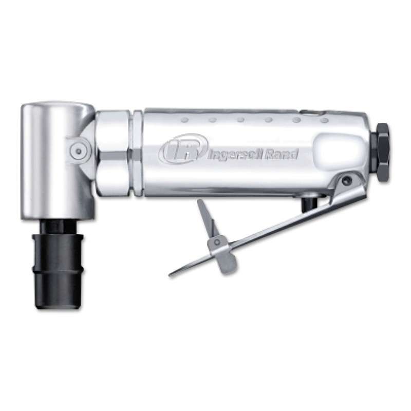 Air Die Grinder, Right Angle, 0.25 hp, 21000 RPM, 1/4" Air Inlet, Metal Housing