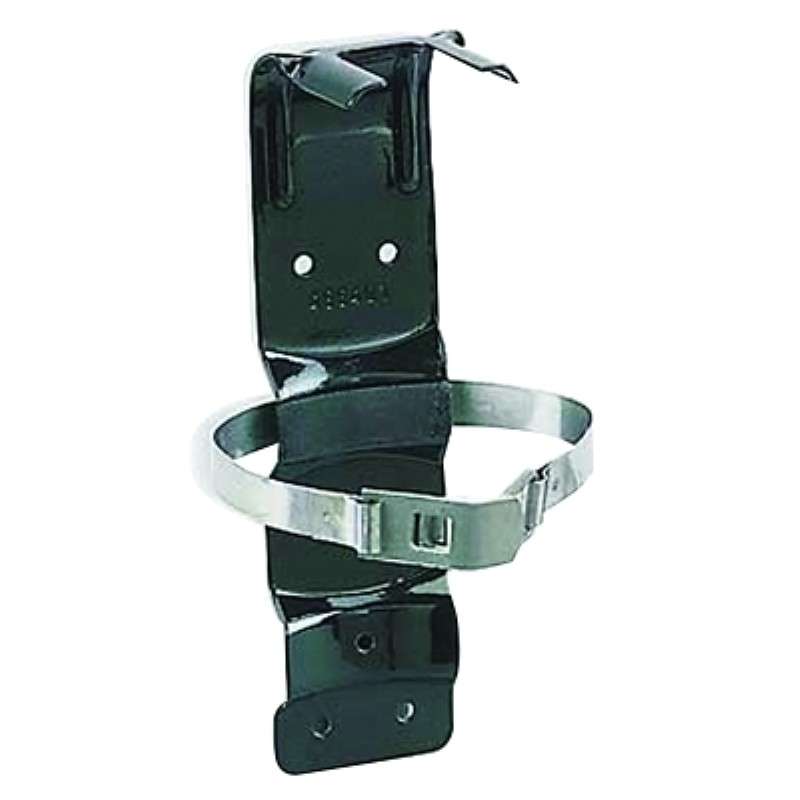 Fire Extinguisher Bracket, Metal, Black, 4-5 lb Capacity