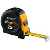 Tape Measure, 1" x 25', Acrylic Coated Steel Blade, Yellow Case, Black Rubber Jacket redirect to product page