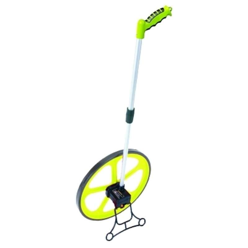 Measuring Wheel, 14.3" Diameter, Pistol Grip Handle, Hi Viz Green, 45 Series