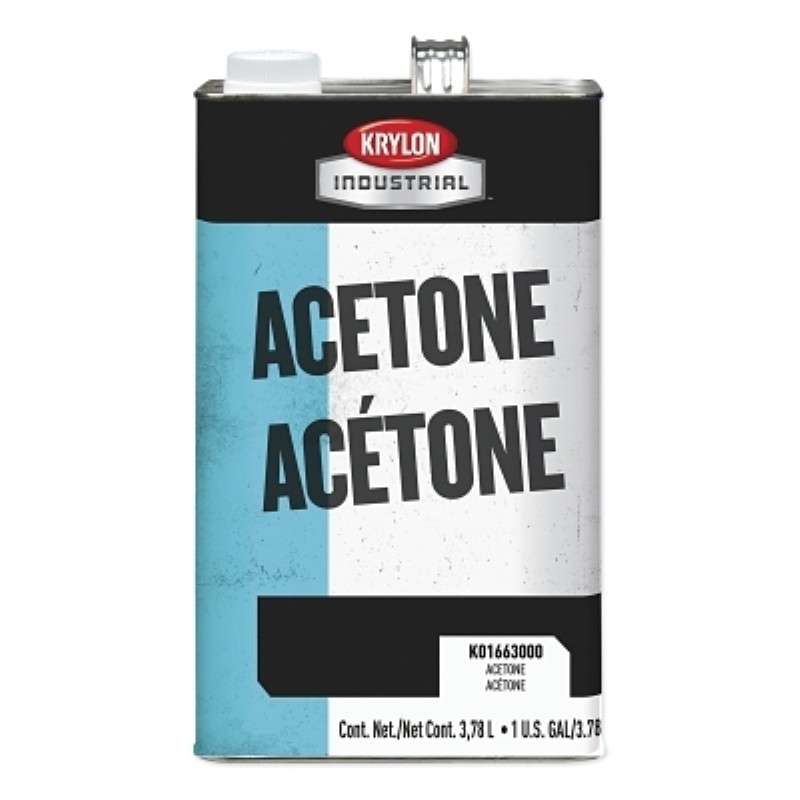 Acetone, 1 Gallon, Clear, Quick Drying