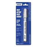 Paint Marker, Paint-Riter, Valve Action, White, 1/8" Bullet Tip, Carded Pack redirect to product page