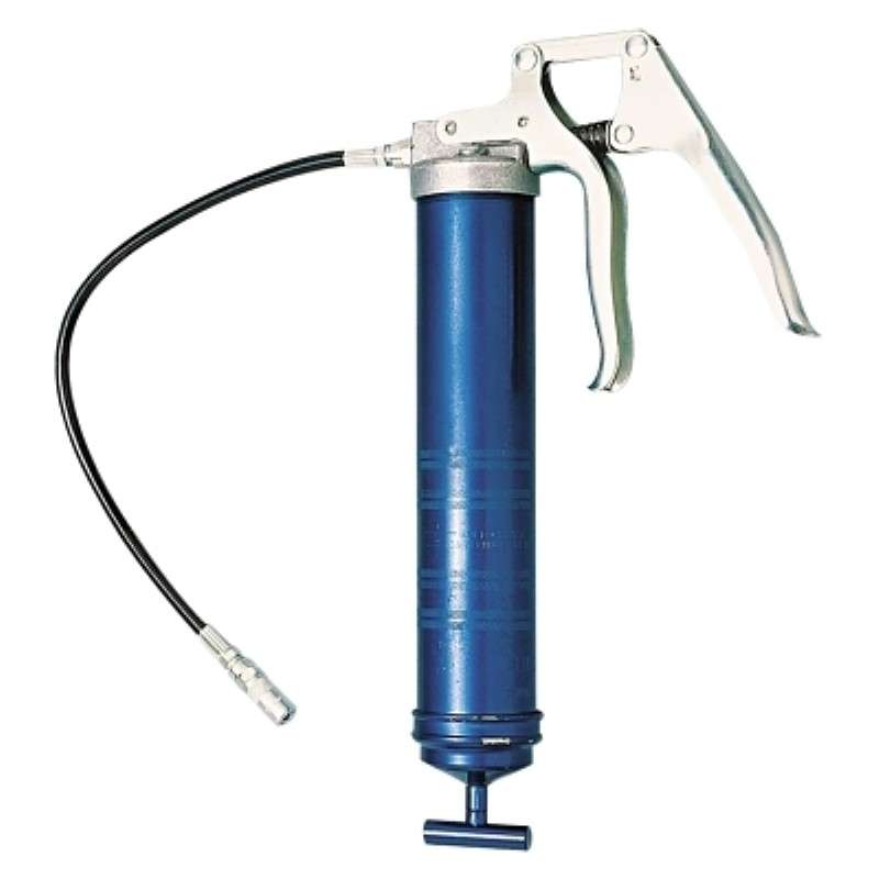 Grease Gun, Pistol Grip, 14.5 oz Cartridge, 18" Whip Hose/Coupler