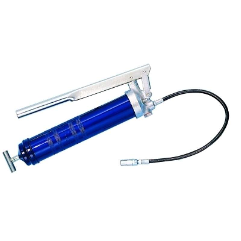 Grease Gun, Lever Type, 14.5 oz Cartridge, 18" Whip Hose/Coupler