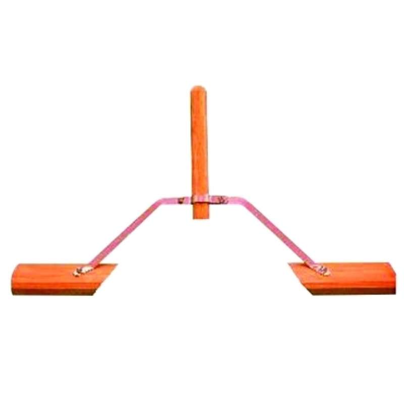 Push-Broom Brace, Heavy-Duty Handle, Aluminum