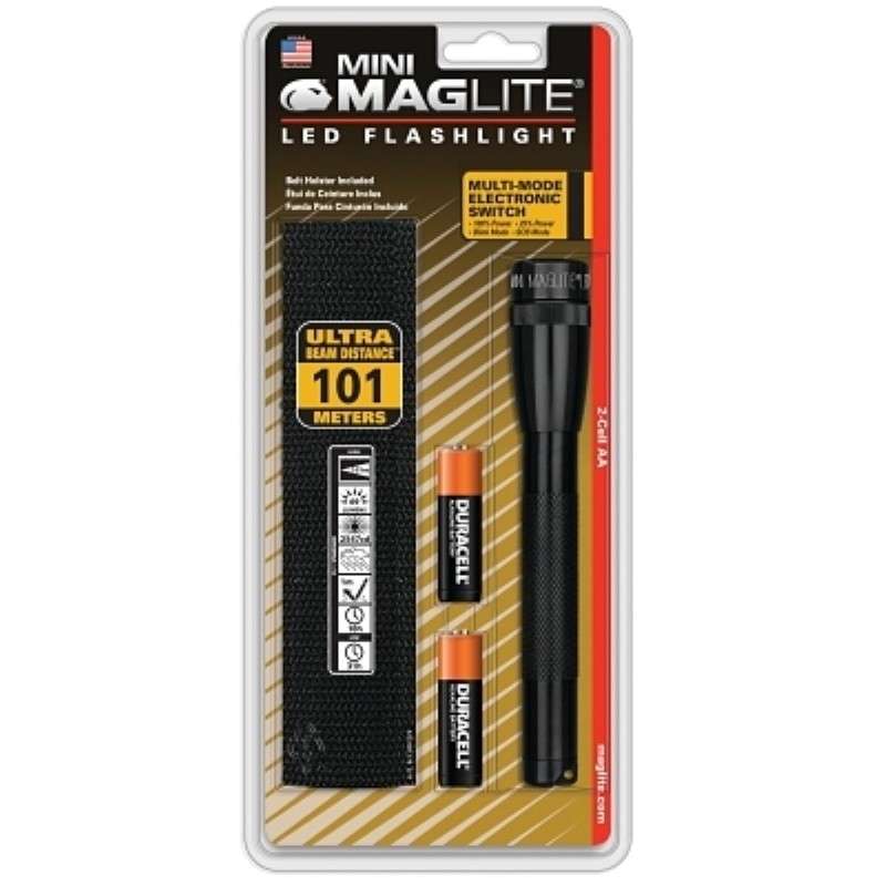 LED Flashlight, 2 Cell AA, Mini Maglite