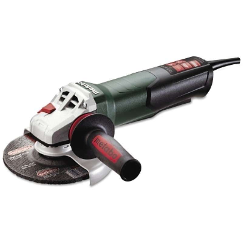 Electric Angle Grinder, 6" Dia Wheel, 5/8-11 UNC Arbor/Shank, 110 to 120 VAC