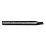 Center Punch, Pro, 6" OAL, Hardened Steel, Black Oxide Finish redirect to product page