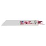 Blade, SAWZALL, 6" OAL, Standard, For Medium Metal, 18 TPI, 5 EA/Pkg redirect to product page