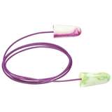 Foam Earplugs, SparkPlugs, Metal Detectable Corded, 33 dB NRR, Pink, 100 Pairs/Box redirect to product page