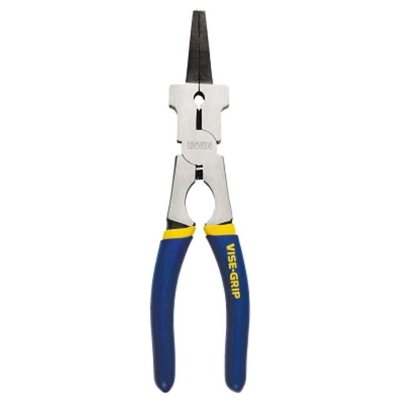Pliers, MIG Welding, Metal, 8" OAL, Steel, Dipped Handle