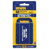 Utility Knife, Trapezoid Blade Shape, 2.37" L, Bi-Metal, 50/Package redirect to product page