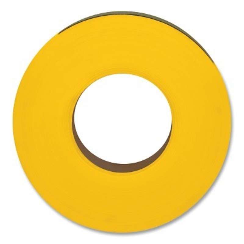 Flagging Tape, 300-Y, Non-Adhesive, Vinyl, 1.18" Wide, Yellow, 300 Series