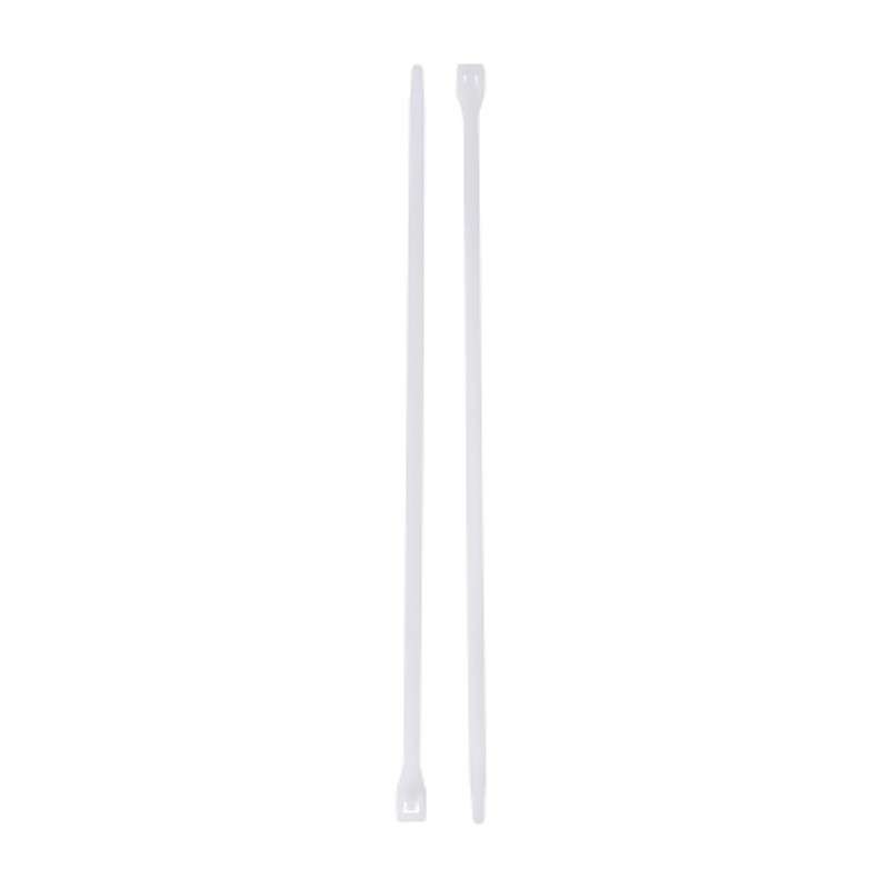 Cable Tie, 8" OAL, 75 lb Tensile Strength, Natural, 100/Bag