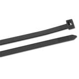 Cable Tie, Heavy-Duty, UVB, 18" OAL, 175 lb Tensile Strength, Blk, 50/Bag redirect to product page