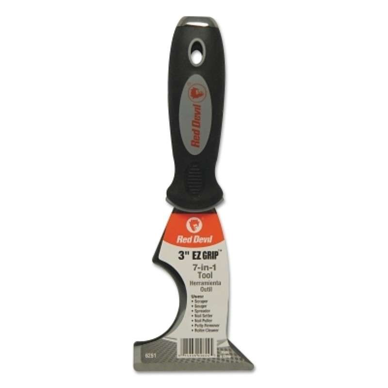 Painter's Tool, Ergonomic 7in1 Multi-Purpose Tool, 3" Wide, EZ Grip Series