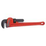 Pipe Wrench, 18" Long, I-beam Handle, 2.5" Capacity, Heavy-Duty, Straight Series redirect to product page