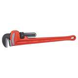 Pipe Wrench, 24" Long, I-beam Handle, 3" Capacity, Heavy-Duty, Straight Series redirect to product page